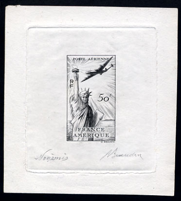 France_1949_Yvert_840d-Scott_622d_unadopted_airmail_50f_Amitie_FR-USA_black_a_AP