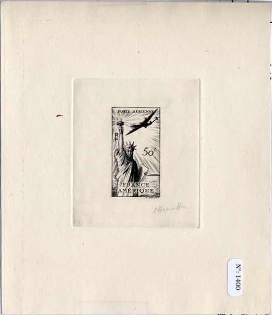 France_1949_Yvert_840d-Scott_622d_unadopted_airmail_50f_Amitie_FR-USA_black_bb_AP