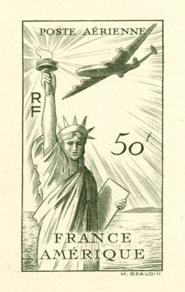 France_1949_Yvert_840d-Scott_622d_unadopted_airmail_50f_Amitie_FR-USA_black_d_AP_detail