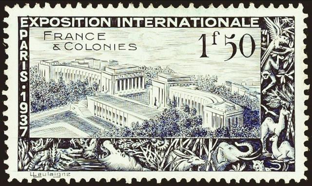 France_1937_Yvert_336b-Scott_unadopted_Exposition_Internationale_Paris_Palais_de_Chaillot_blue_b_ESS