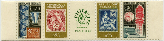 France_1964_Yvert_1417A-Scott_1085-87