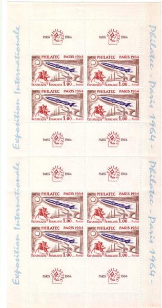 France_1964_Yvert_BF6-Scott_sheet_b