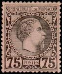 Monaco_1885_Yvert_8-Scott_8_typo
