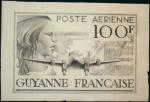 Fr_Guyana_1944_Yvert_PA25a-Scott_C8_unadopted_native_and_plane_ab_MAQ