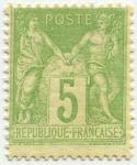 France_1898_Yvert_102-Scott_typo