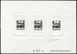 Saar_1948_Yvert_231-32-33-Scott_188-89-90_black_d
