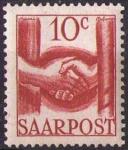 Saar_1948_Yvert_231-Scott_188_a