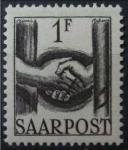 Saar_1948_Yvert_233-Scott_190_a