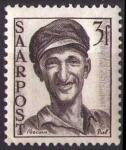 Saar_1948_Yvert_235-Scott_192_a