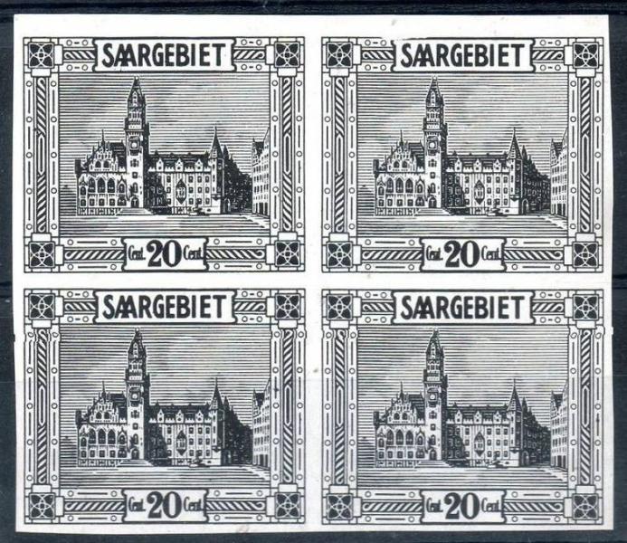 Saar_1922_Yvert_88-Scott_black_typo