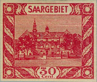 Saar_1922_Yvert_92-Scott_red_typo