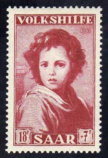 Saar_1952_Yvert_317-Scott_B93