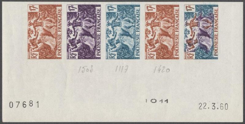 Polinesia_1960_Yvert_10-Scott_194_five_d