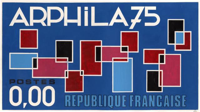 France_1975_Yvert_1830q-Scott_1425_unadopted_Arphila_75_MAQ