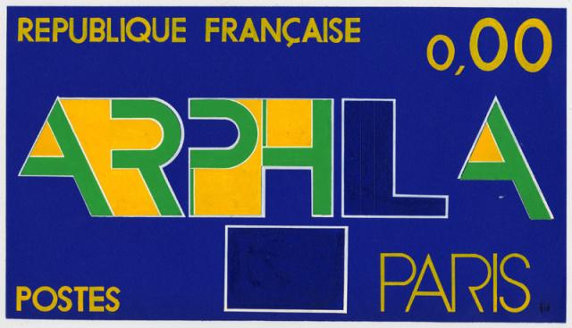 France_1975_Yvert_1830v-Scott_1425_unadopted_Arphila_75_MAQ