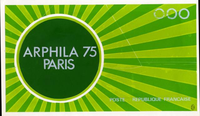 France_1975_Yvert_1830zq-Scott_1425_unadopted_Arphila_75_MAQ