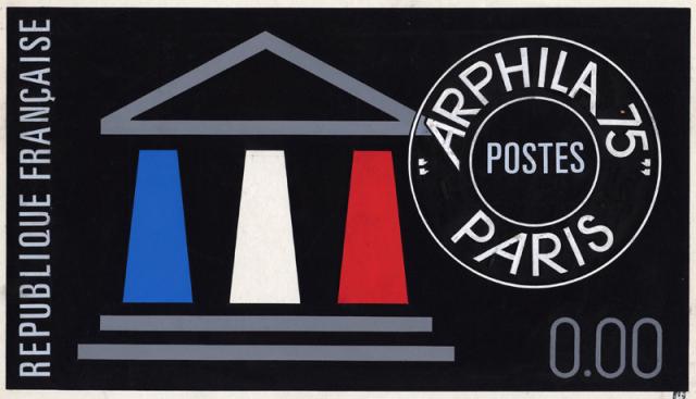 France_1975_Yvert_1830yc-Scott_1425_unadopted_Arphila_75_MAQ