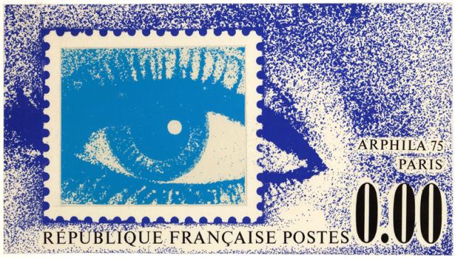 France_1975_Yvert_1830yh-Scott_1425_unadopted_Arphila_75_MAQ