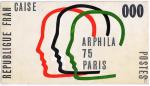France_1975_Yvert_1830xh-Scott_1425_unadopted_Arphila_75_MAQ