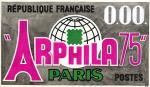 France_1975_Yvert_1830xr-Scott_1425_unadopted_Arphila_75_MAQ