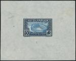 France_1924_Yvert_186a-Scott_201_unadopted_Jeux_Olympiques_Paris_50c_dark-blue_+_blue_typo_c_AP