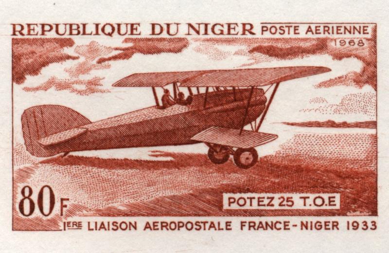 Niger_1968_Yvert_PA84-Scott_C84_brown-orange_aa_detail