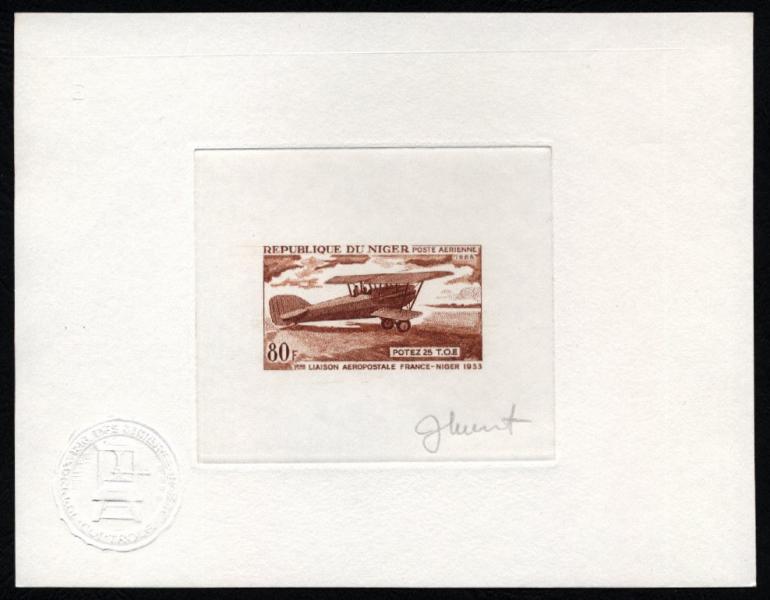 Niger_1968_Yvert_PA84-Scott_C84_brown_aa