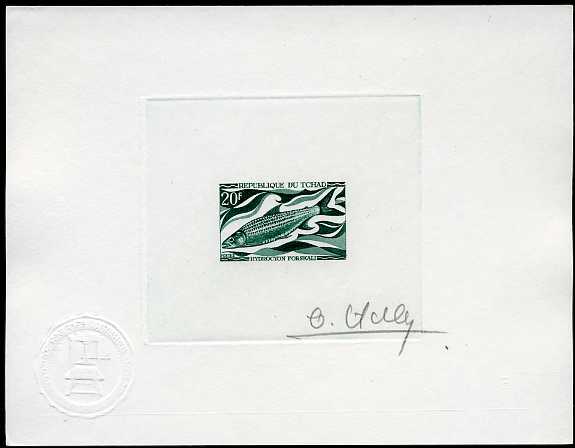 Chad_1969_Yvert_219-Scott_221_dark-green_a