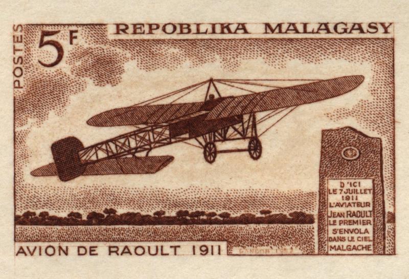 Madagascar_1967_Yvert_435-Scott_400_brown_aa_detail
