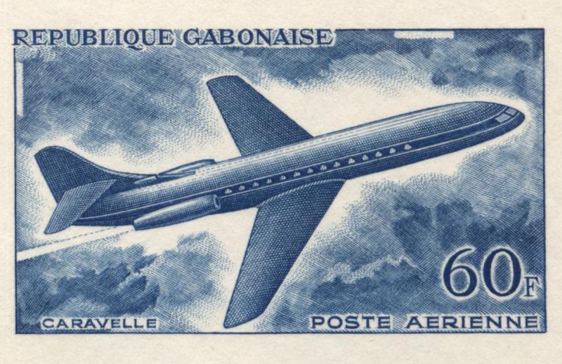 Gabon_1962_Yvert_PA9-Scott_C9_blue_a_detail