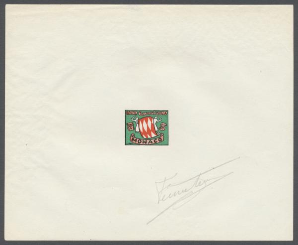 Monaco_1954_Yvert_407-Scott_314_multicolor_typo_b