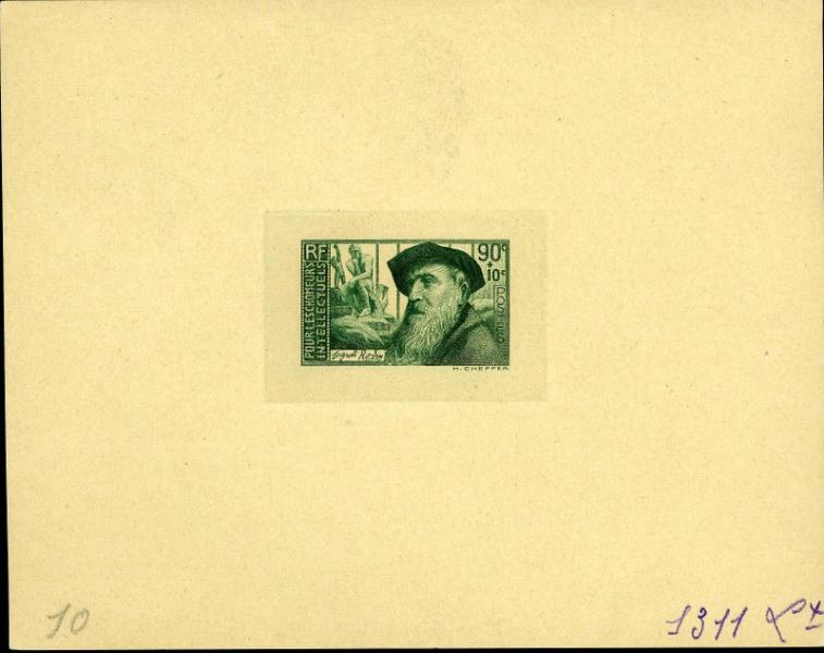 France_1937_Yvert_344-Scott_B50_green_1311_Lx_d