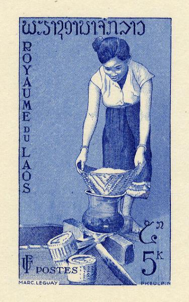 Laos_1957_Yvert_41-Scott_38_blue_a_detail