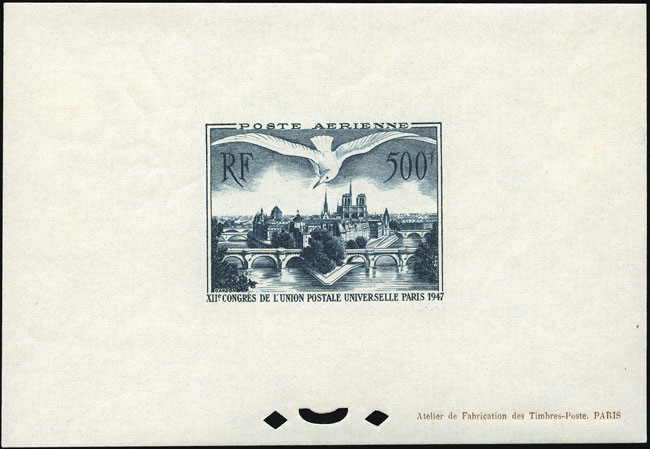 France_1947_Yvert_PA20-Scott_C22_small_size_gummed_g