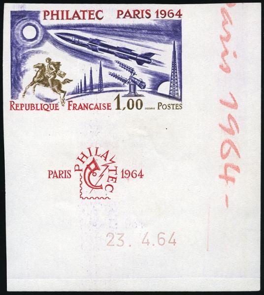 France_1964_Yvert_1422-Scott_1100_multicolor