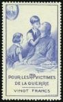 France_1940_Yvert_465g-Scott_B103_unadopted_20f_Victimes_de_la_Guerre_US