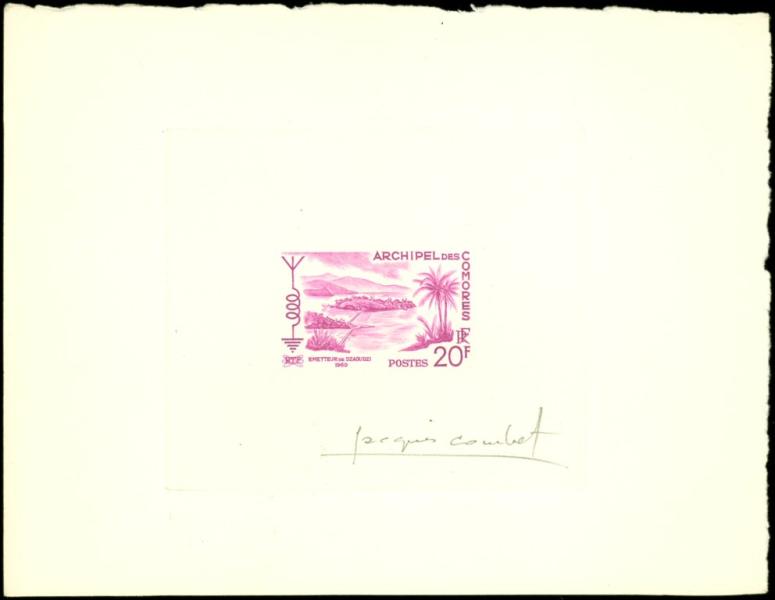 Comores_1960_Yvert_17-Scott_46_lilac_ab