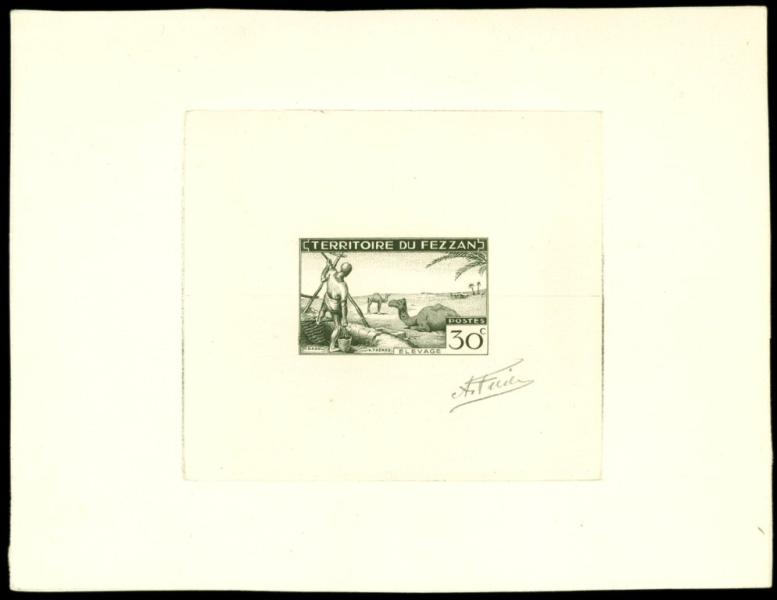 Fezzan_1951_Yvert_56-Scott_2N12_black_c