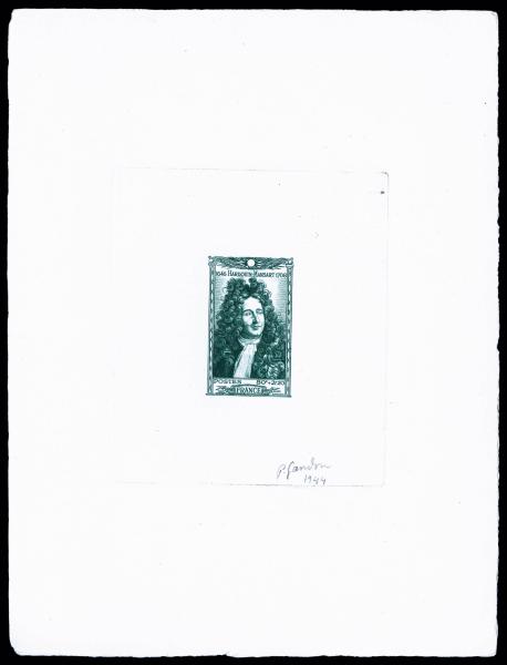 France_1944_Yvert_613-Scott_B180_blue-green