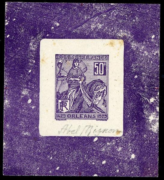 France_1929_Yvert_257-Scott_245_violet_typo_a
