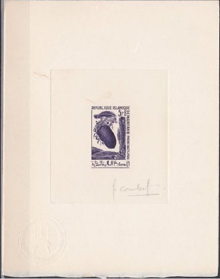 Mauritania_1967_Yvert_245-Scott_243_violet