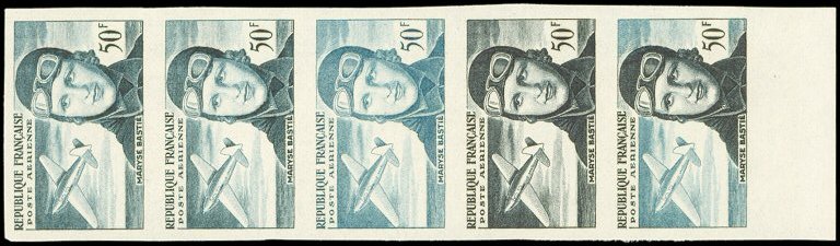 France_1955_Yvert_PA34-Scott_C33_five