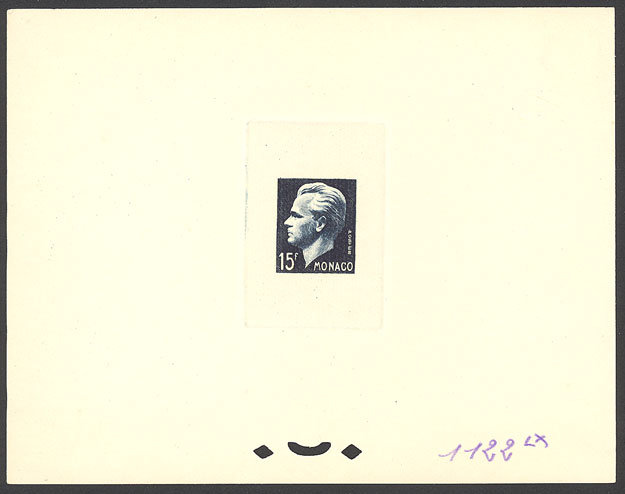 Monaco_1950_Yvert_348a-Scott_278_unadopted_thick_engraving_Rainier_III_blue_1122_Lx_ab_CP