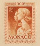 Monaco_1959_Yvert_PA72b-Scott_C55_unadopted_1000f_Grace_et_Rainier_III_maigre_orange_AP_detail