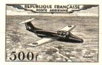 France_1953_Yvert_PA32b-Scott_C31b_unadopted_500f_Fleuret_sepia_a_AP_detail