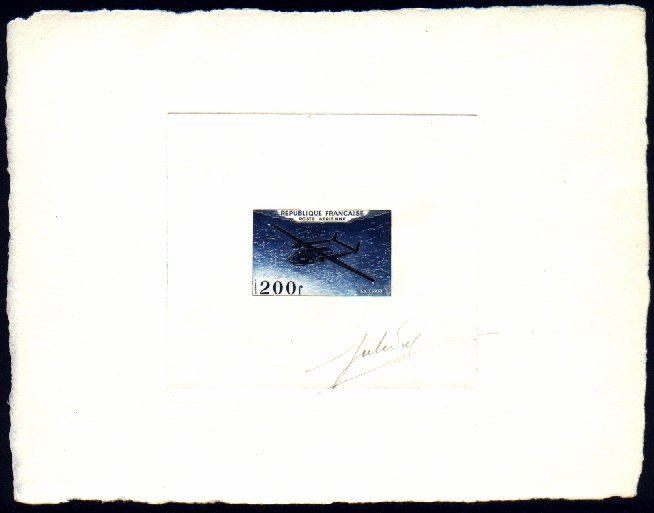 France_1954_Yvert_PA31-Scott_C30_blue_c