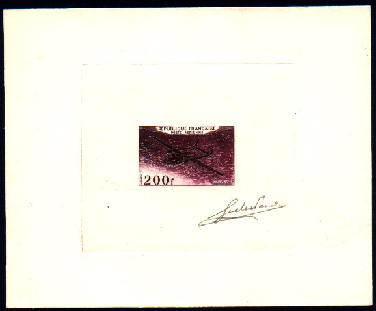 France_1954_Yvert_PA31-Scott_C30_lilac