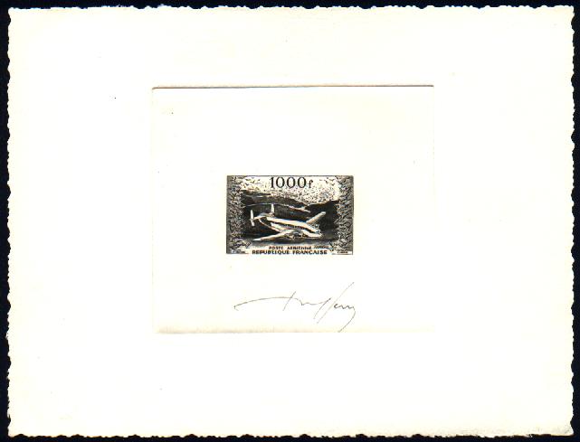 France_1954_Yvert_PA33-Scott_C32_black_i