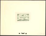 France_1946_Yvert_PA-Scott_C_unadopted_Lionel_de_Marmier_100f_green_1314_ab_CP