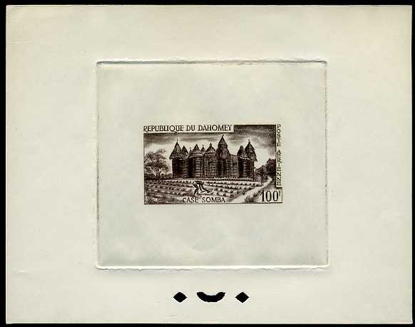 Dahomey_1960_Yvert_PA18-Scott_C14_sepia_aa